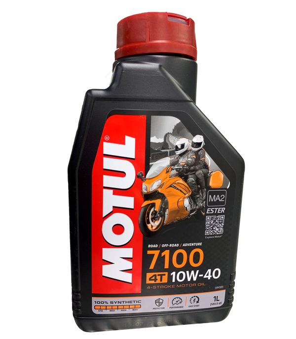 Aceite motul 7100 10W40 sintetico original - Genuine parts - Mundimotos