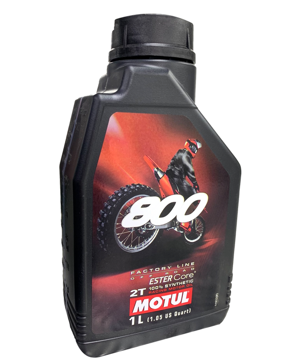 Aceite motul 800 2T off road sintetico original - Genuine parts - Mundimotos