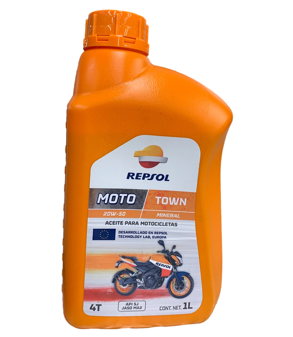 Aceite TOWN 20W50 4T REPSOL - Mundimotos