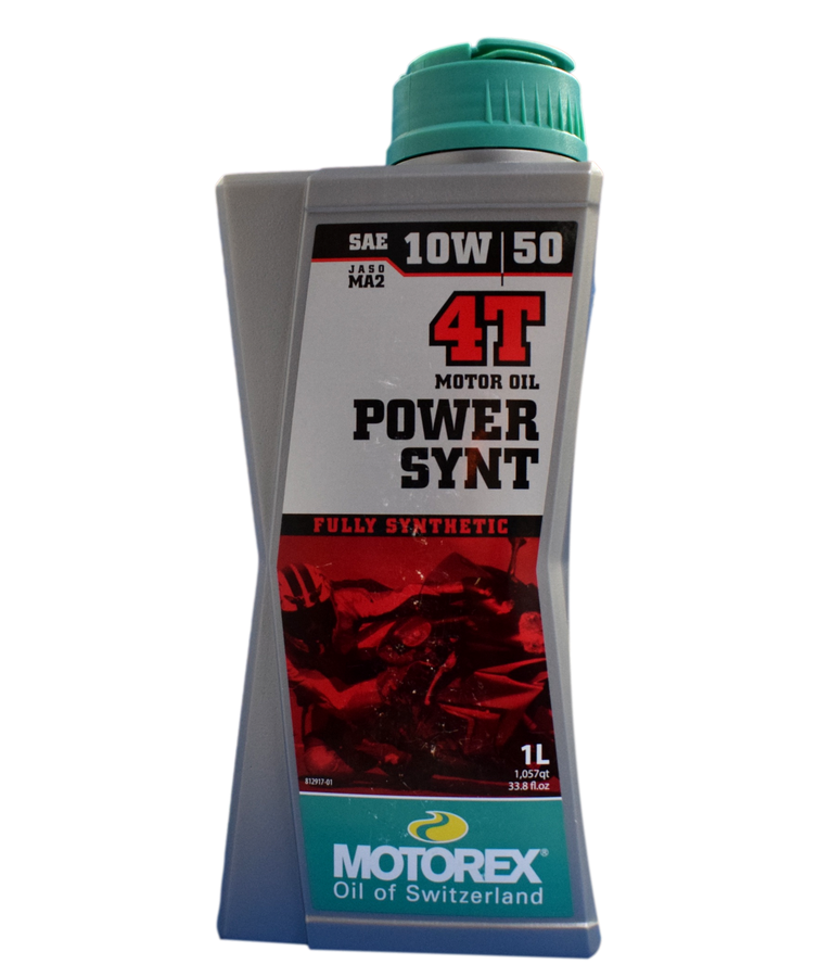 Aceite MOTOREX 10W50 POWER SYNT - Mundimotos