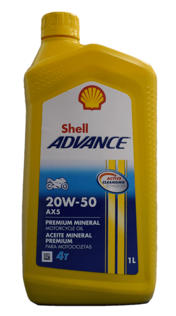 ACEITE ADVANCE AX5 20W50 SHELL