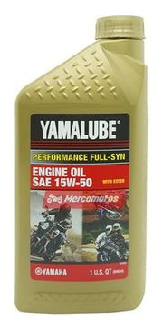 Aceite Yamaha Oro 15W50 4T Sintetico Original - Genuine parts