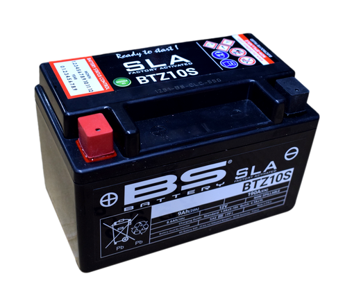 Battery Bs YTZ10S (12V-9.1Ah) Generic Chinese (Mt 09)