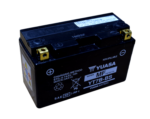 Yuasa Battery YT7B-BS (12V-6.5Ah) Generic Japan (BWS 125)
