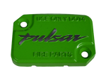 Cargar imagen en el visor de galería, TAPA BOMBA FRENO PULSAR VERDE##### - Mundimotos