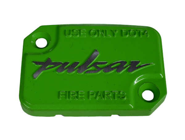 TAPA BOMBA FRENO PULSAR VERDE##### - Mundimotos