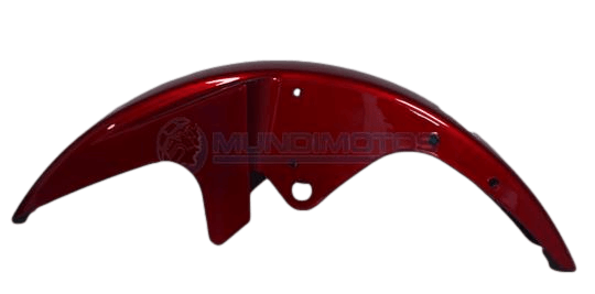 Guardabarro Trasero Frontal Yd125 Rojo Generico