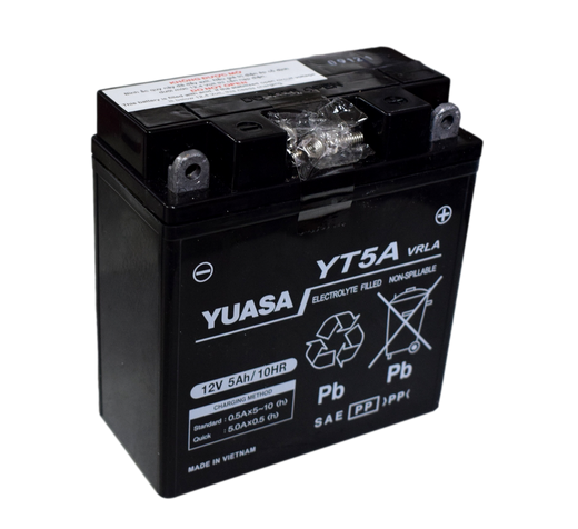 Bateria Yuasa YT5A (12V-5Ah) Generico Japon (Crypton 110 - Activ 110) GENERICO