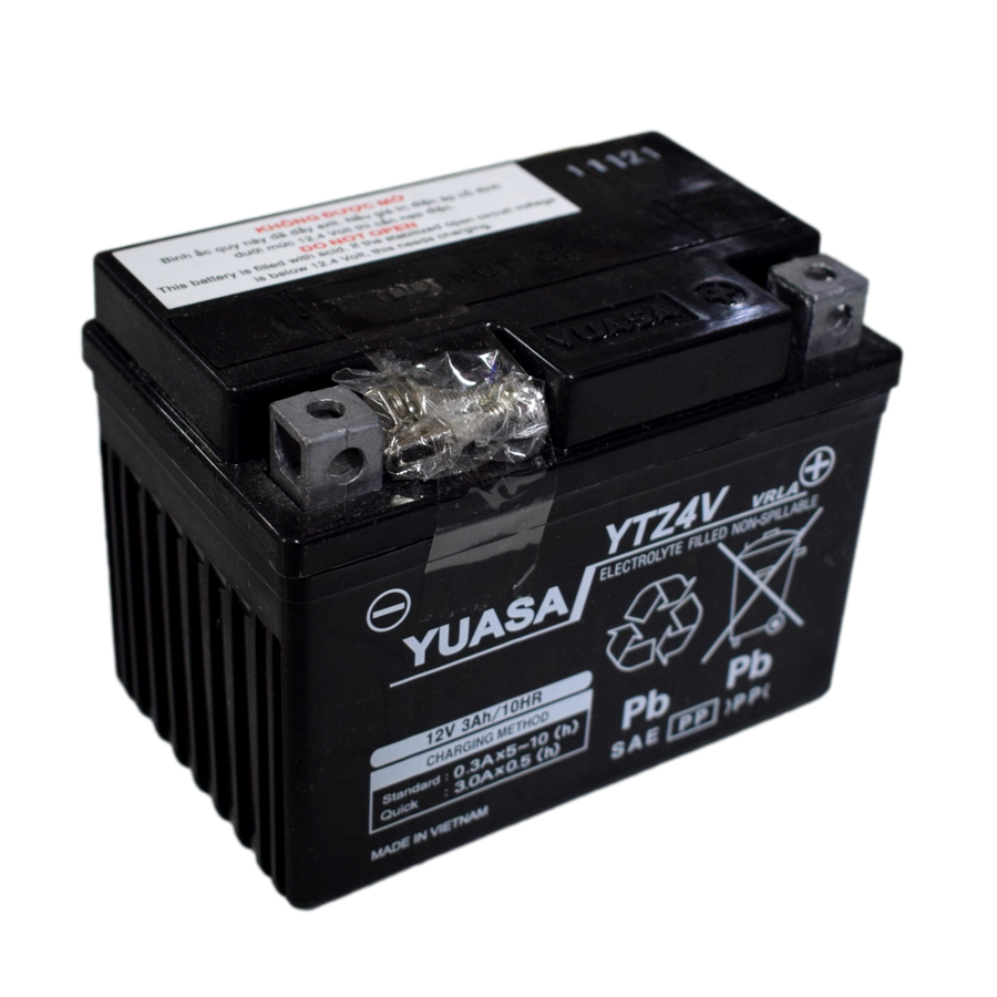 Yuasa Battery YTZ4V (12V-3.2Ah) Generic Japan (Biz 100 - Zx 130