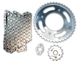 Cargar imagen en el visor de galería, KIT ARRASTRE 14/43 CBF125 EUII 428 - Mundimotos
