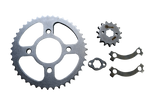 Cargar imagen en el visor de galería, KIT SPROKET CBF150 15/43 NACIONAL - Mundimotos