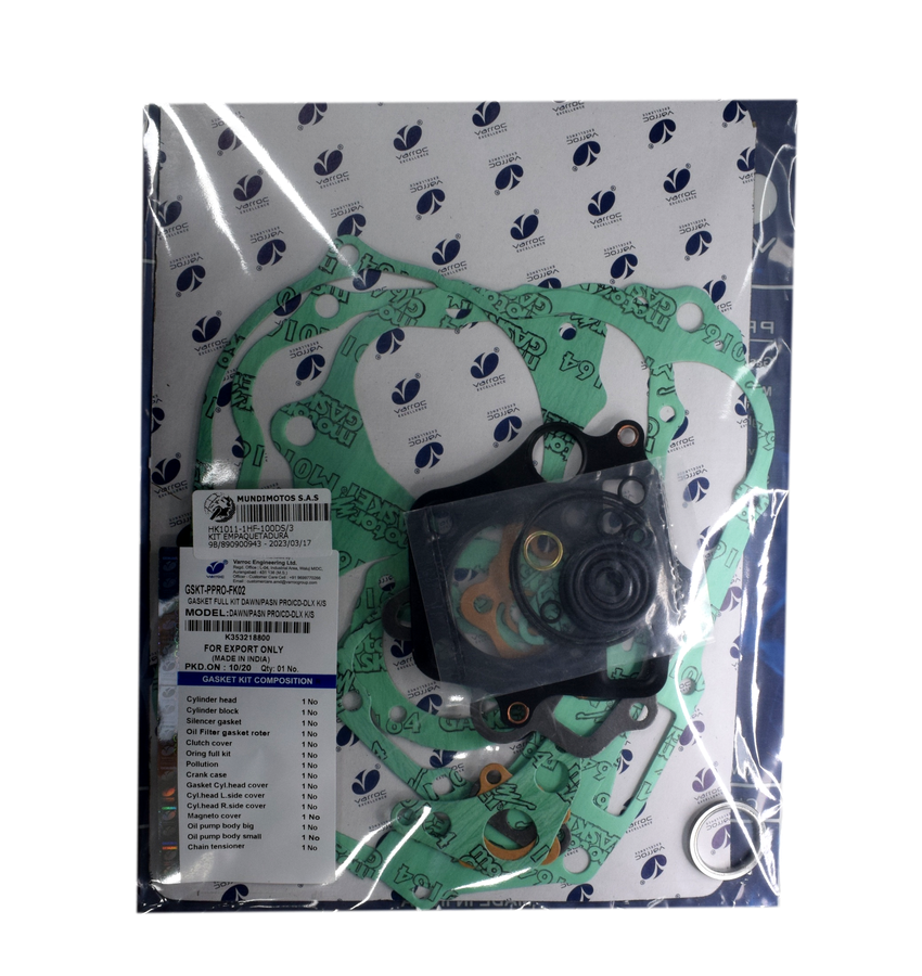 KIT EMPAQUETADURA ECO/SPLENDOR OEM - Mundimotos