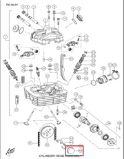 TVS TAPON CULATA RTR160/180 - Mundimotos