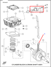 TVS TENSOR CADENILLA RTR160/180 - Mundimotos