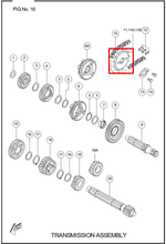 Cargar imagen en el visor de galería, TVS PINON 13T TVS100/STRYKER125