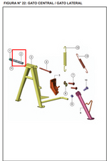 Cargar imagen en el visor de galería, TVS BUJE GATO CENTRAL RTR 180 - Mundimotos