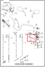 Cargar imagen en el visor de galería, TVS MANIGUETA LH CLUTCH TVS100