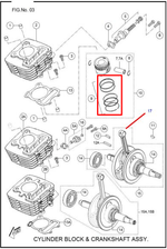 Cargar imagen en el visor de galería, TVS ANILLOS STD TVS100