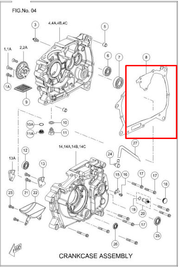 TVS EMPAQUE CENTRO MOTOR TVS100