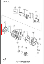 Cargar imagen en el visor de galería, TVS CORONA INT CLUTCH TVS100