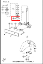 Cargar imagen en el visor de galería, TVS GUARDAPOLVO DIRECCION INF RTR160
