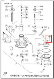 TVS AGUJA FLOTA TVS100