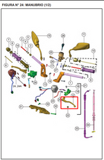 Cargar imagen en el visor de galería, TVS MANIGUETA LH RTR160/180 - Mundimotos