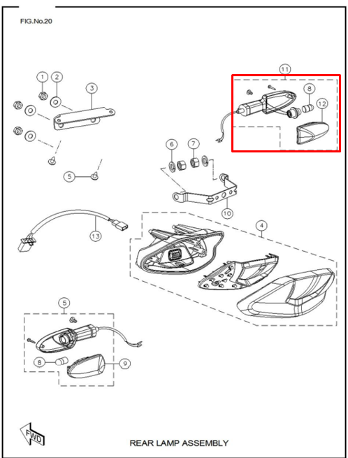 TVS DIRECCIONAL RR/RH RTR160/180 - Mundimotos