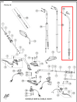 Cargar imagen en el visor de galería, TVS CABLE CLUTCH RTR160/180 - Mundimotos