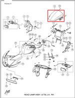 Cargar imagen en el visor de galería, TVS VISOR CARENAJE RTR160/180 MV - Mundimotos