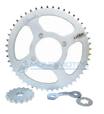 Load image into Gallery viewer, Kit Sprocket Yamaha Dt175 16/49 GenÃƒÂ©rico Cassarella