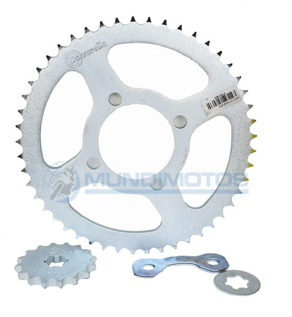 Kit Sprocket Yamaha Dt175 16/49 GenÃƒÂ©rico Cassarella