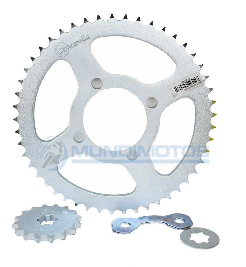 Kit Sprocket Yamaha Dt175 16/49 GenÃƒÂ©rico Cassarella