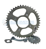 Cargar imagen en el visor de galería, Kit Sprocket 15/41 Akt Ne125 Generico Cassarella