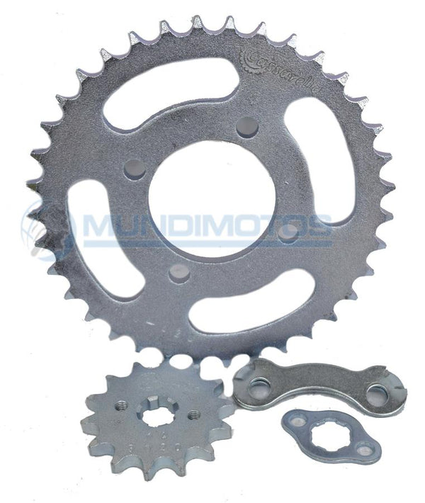 Kit Sprocket Suzuki Viva-R 14/36 Generico Cassarella