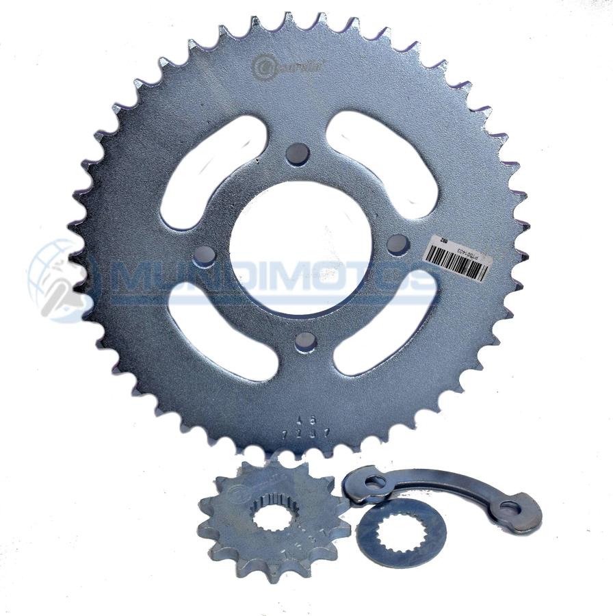Kit Sprocket Suzuki Gs125 14/45 Generico Cassarella