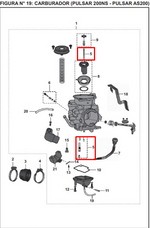 Load image into Gallery viewer, KIT BOQUEREL 200 NS ORIGINAL - Mundimotos