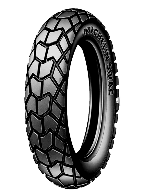 LLANTA 100/90-18 SIRAC STREET TT FR/RR DELANTERA TRASERA MICHELIN MICHELIN - Mundimotos