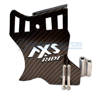Protector pinon pulsar 135 fibra carbono marca axs ride original - Genuine parts