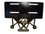 Load image into Gallery viewer, Protector placa lujo fibra dorada marca axs ride original - Genuine parts