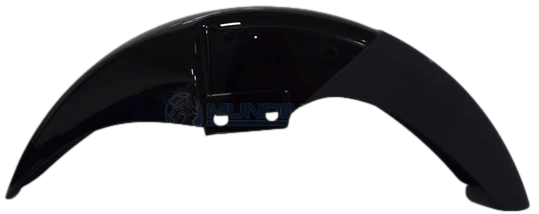 Guardabarro trasero frontal bajaj boxer negro genérico