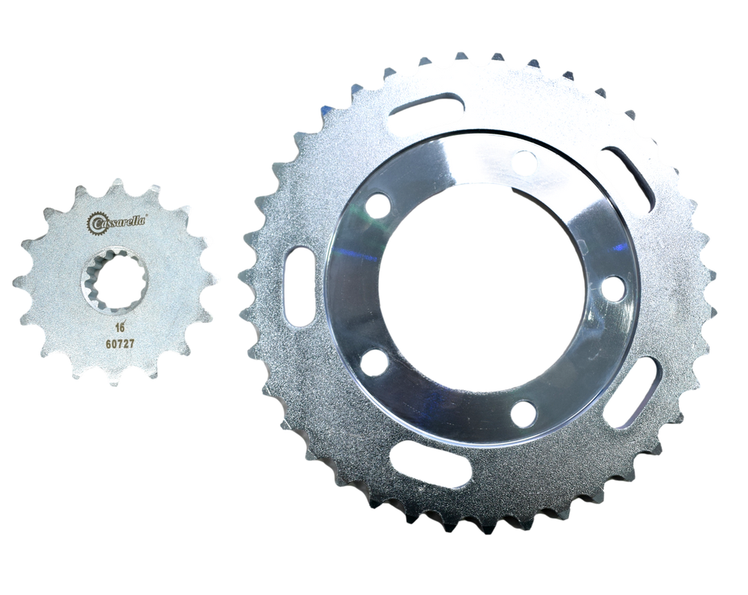 Kit Sprocket Suzuki Gs500 16/39 Generico Cassarella - Mundimotos
