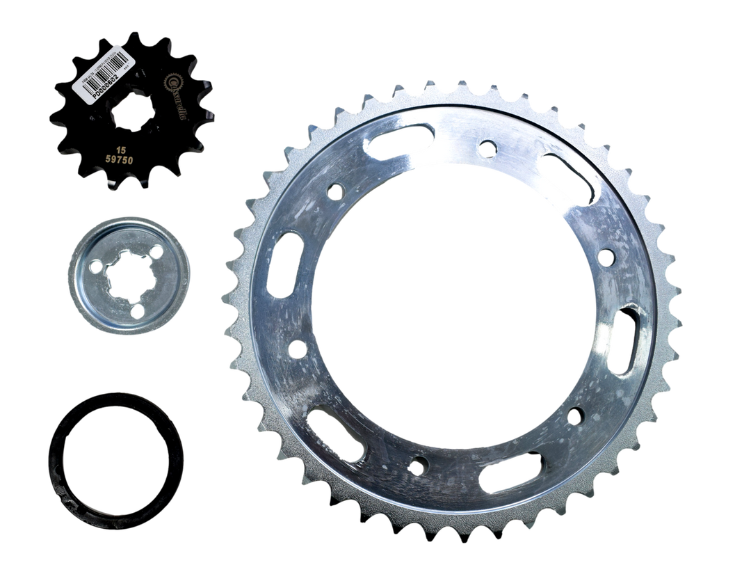 Kit Sprocket 15/43 Suzuki Dr650 Generico Cassarella - Mundimotos