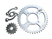 Kit Sprocket Suzuki Gsx150 15/43 Generico Cassarella - Mundimotos