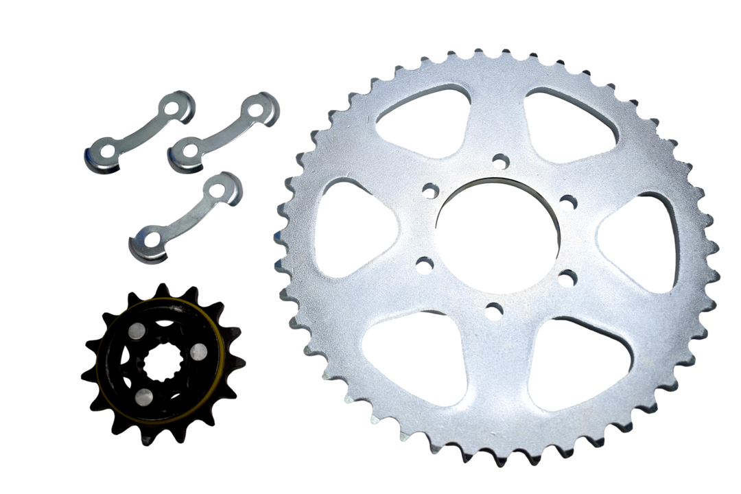 Kit sprocket suzuki Dr200 15/45 generico cassarella - Mundimotos