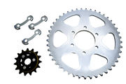 Kit sprocket suzuki Dr200 15/45 generico cassarella - Mundimotos
