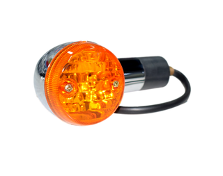 DIRECCIONAL FR LH GN125 NOVA CROMADO ORIGINAL - Mundimotos