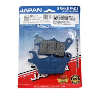 Pastilla Freno Delant Suzuki Viva-R Generico Industrias Japan - Mundimotos