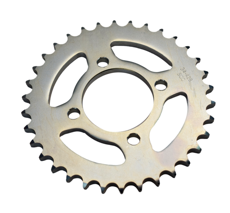 Sprocket 34T Suzuki Ax4 Original - Genuine parts - Mundimotos