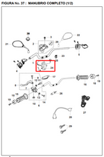 Load image into Gallery viewer, SWITCH ENCEN PULSAR180TEC/DISCOVER 135 ORIGINAL - Mundimotos